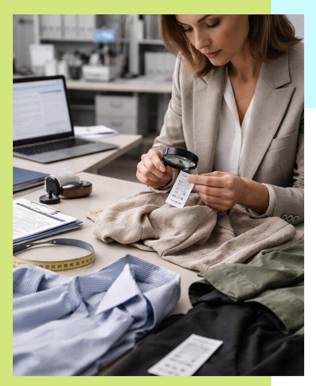 Сертификация одежды и текстиля в Нижнекамске, быстрая экспертиза