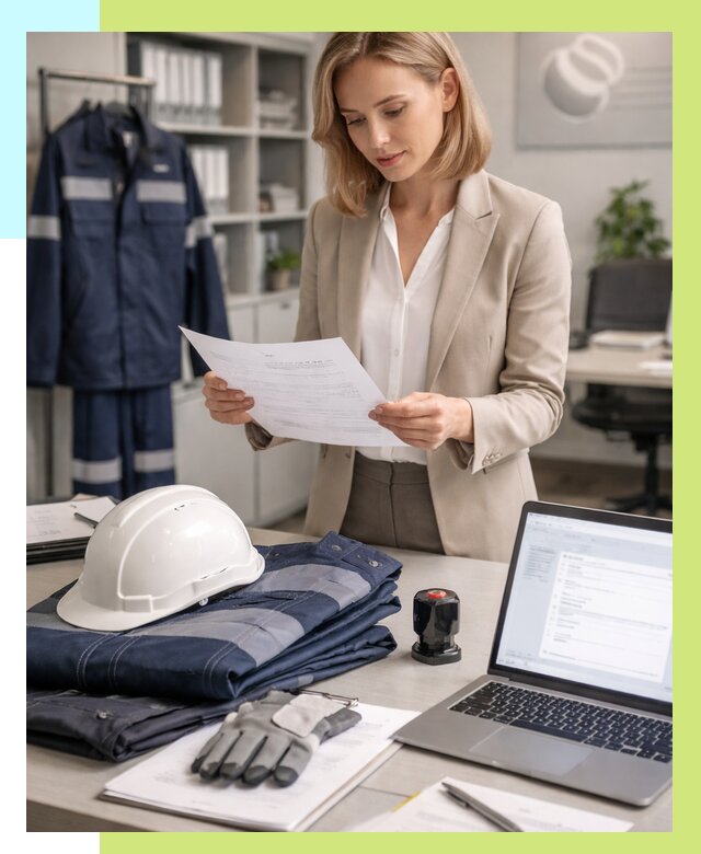 Сертификация спецодежды в Нижнекамске от 7097 р. | Алешин-Нжм