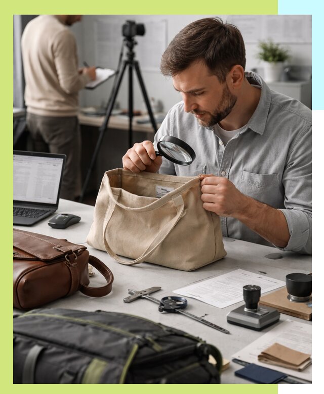 Сертификация сумок в Нижнекамске, оформление и получение сертификатов