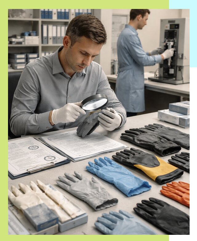 Сертификация перчаток и средств защиты продукции в Нижнекамске