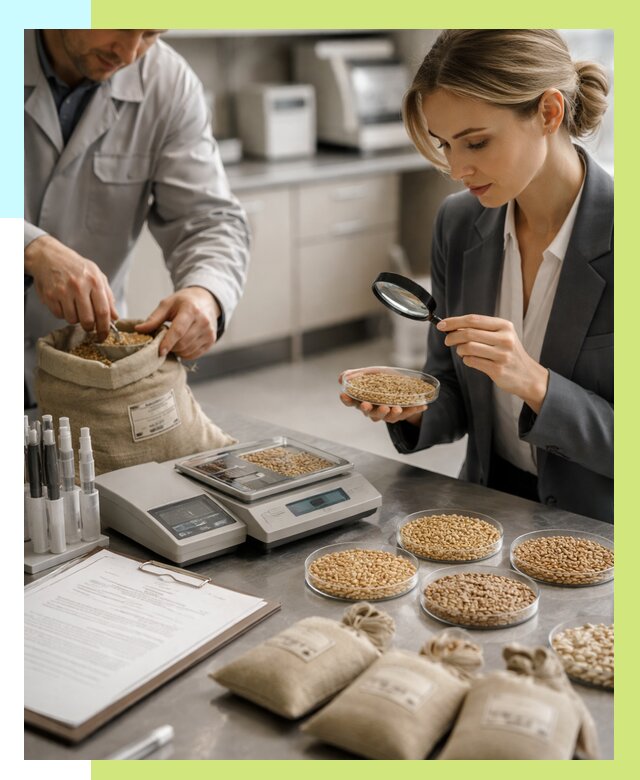 Сертификация зерна в Нижнекамске по цене от 15209 р. | Алешин-Нжм