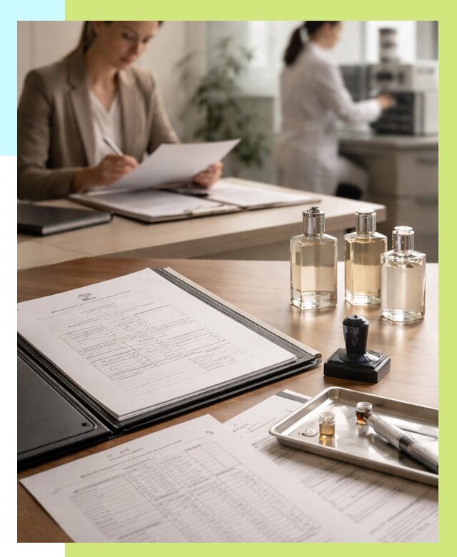 Сертификация парфюмерии в Нижнекамске от 15209 р. | Алешин-Нжм