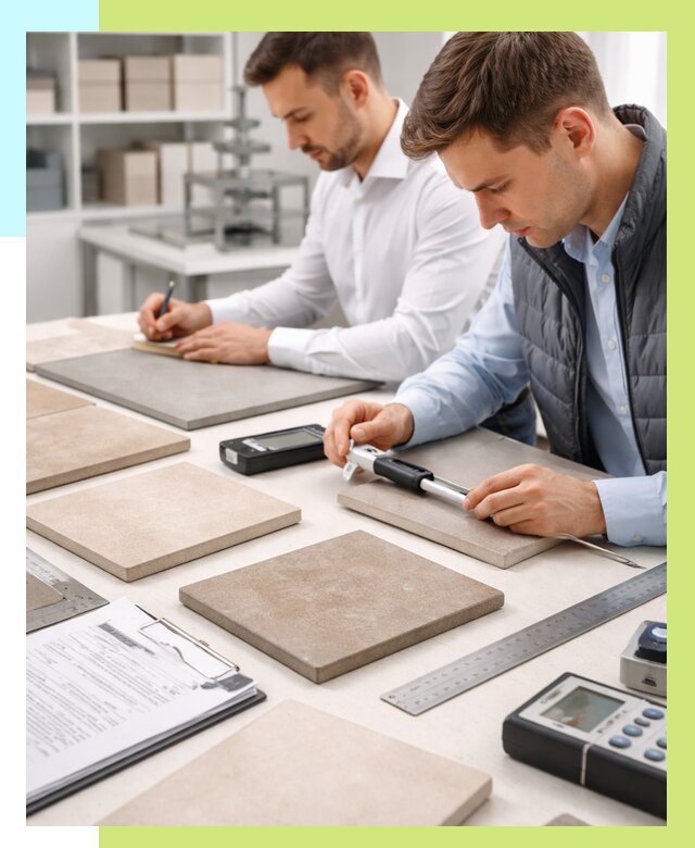 Сертификация плитки в Нижнекамске от 25348 р. | Алешин-Нжм гарантия