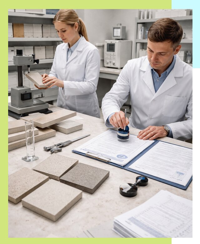 Сертификация плитки и керамики в Нижнекамске с документами