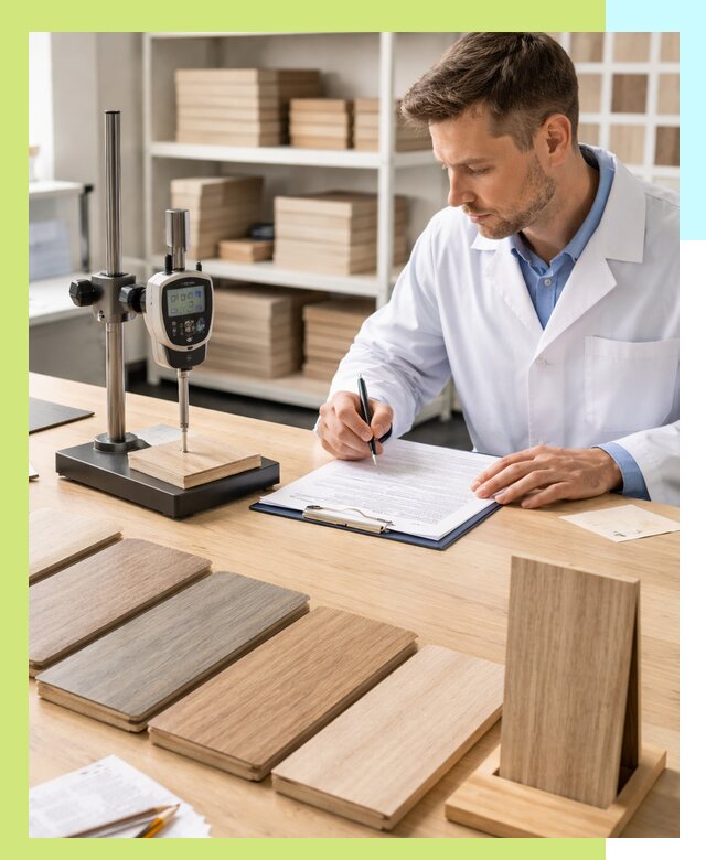 Сертификация ламината с испытаниями и оформлением документов в Нижнекамске