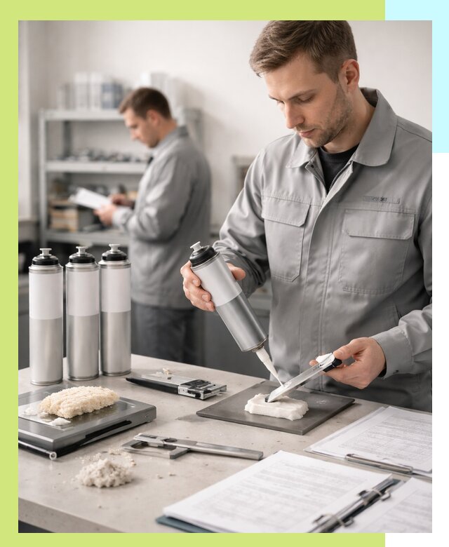 Сертификация монтажной пены и соответствие стандартам в Нижнекамске