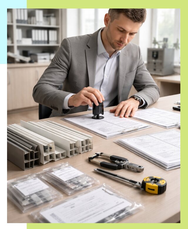 Сертификация ПВХ продукции в Нижнекамске от 8618 р., Алешин-Нжм