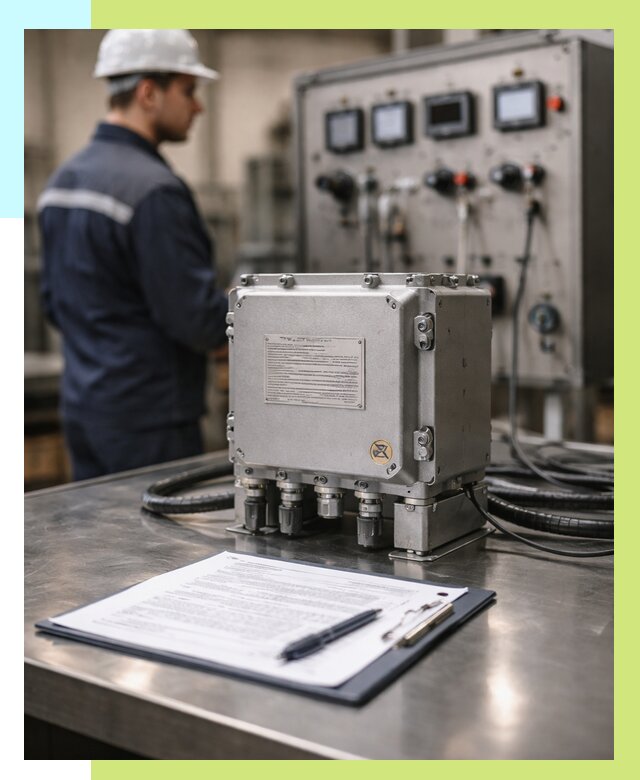 Сертификация взрывозащищенного оборудования в Нижнекамске от 35487 р. | Алешин-Нжм