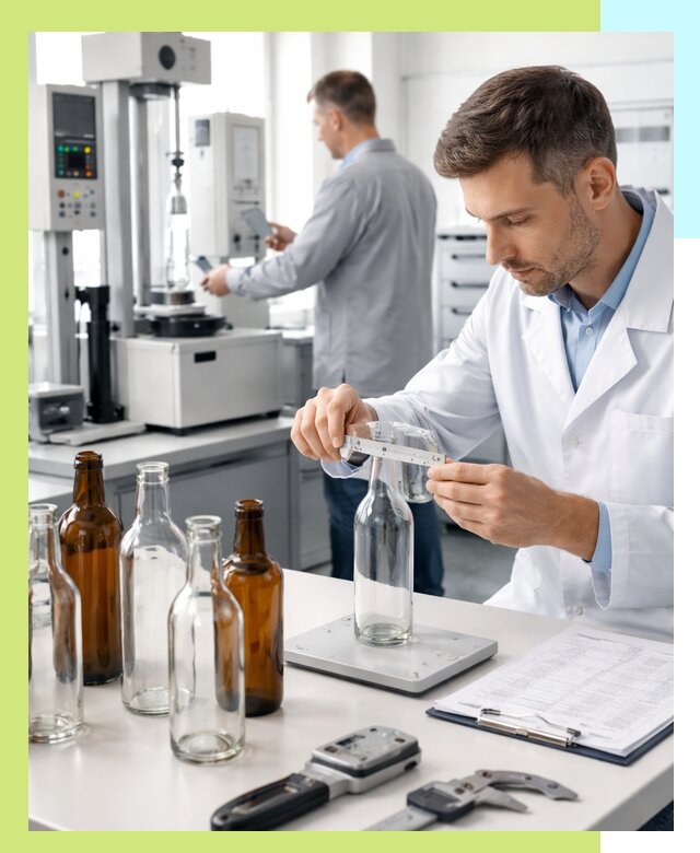 Сертификация стеклянных бутылок и сопутствующей упаковки в Нижнекамске