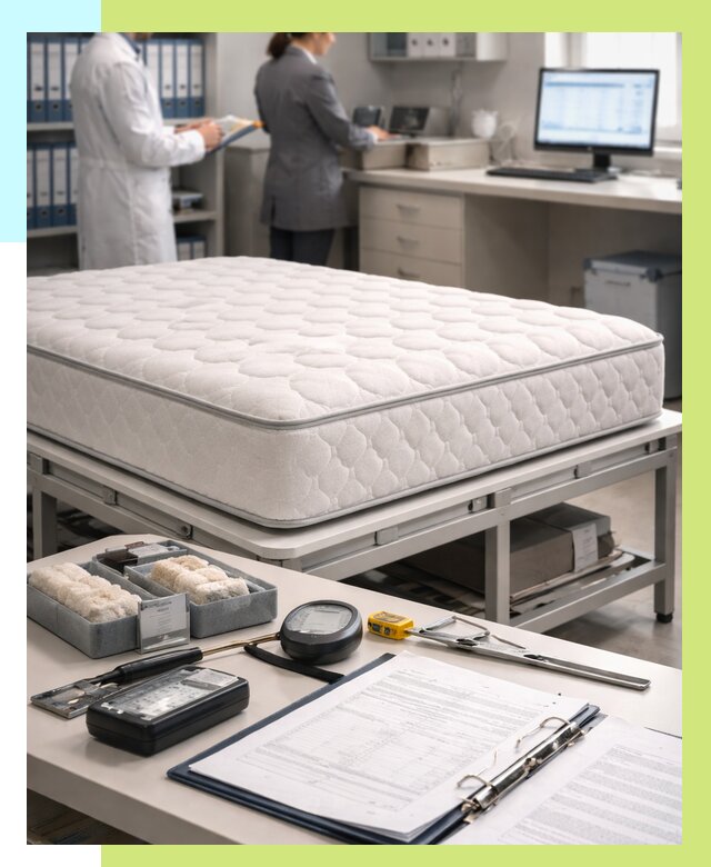 Сертификация матрасов в Нижнекамске от 8618 р. | Алешин-Нжм