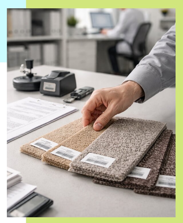 Сертификация ковролина в Нижнекамске от 15209 р., Алешин-Нжм