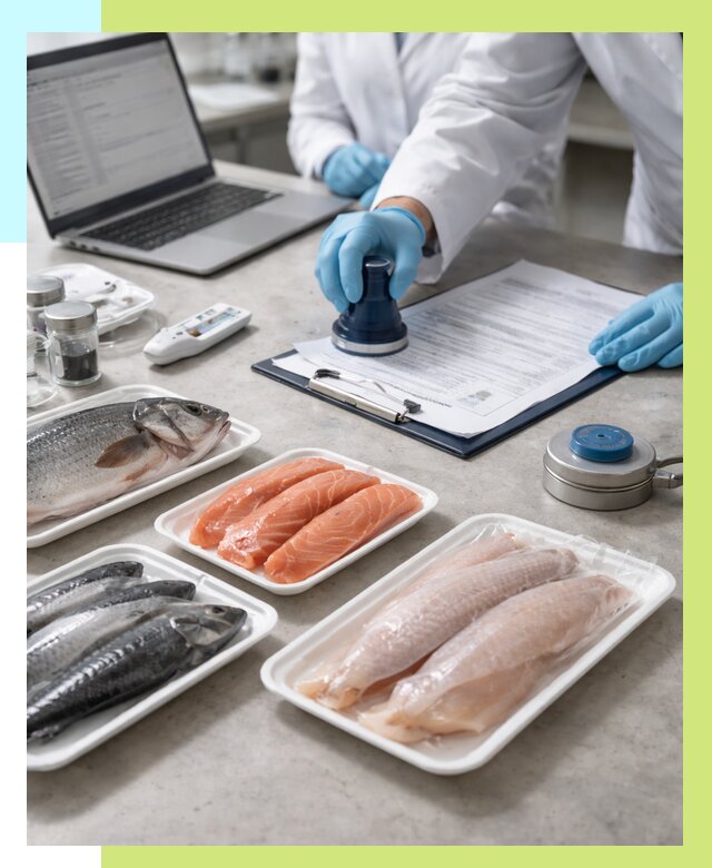 Сертификация рыбы и сертификат в Нижнекамске от 15209 р. | Алешин-Нжм
