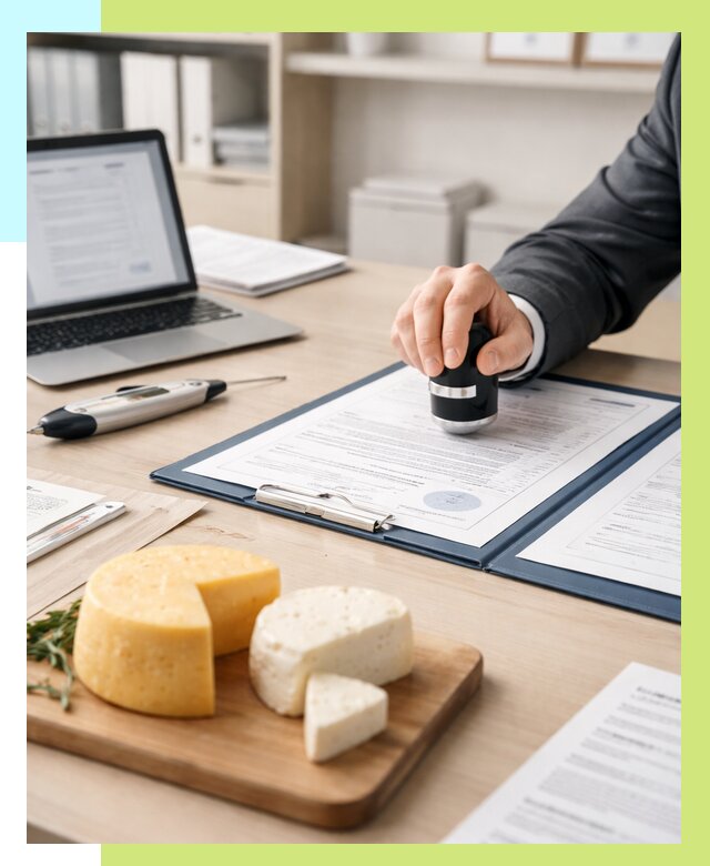 Сертификация сыров в Нижнекамске от 15209 р | Сертификат на сыр Алешин-Нжм