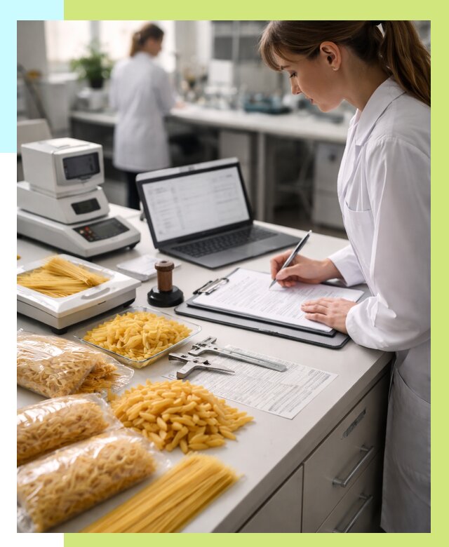 Сертификация макаронных изделий в Нижнекамске от 15209 р. | Алешин-Нжм
