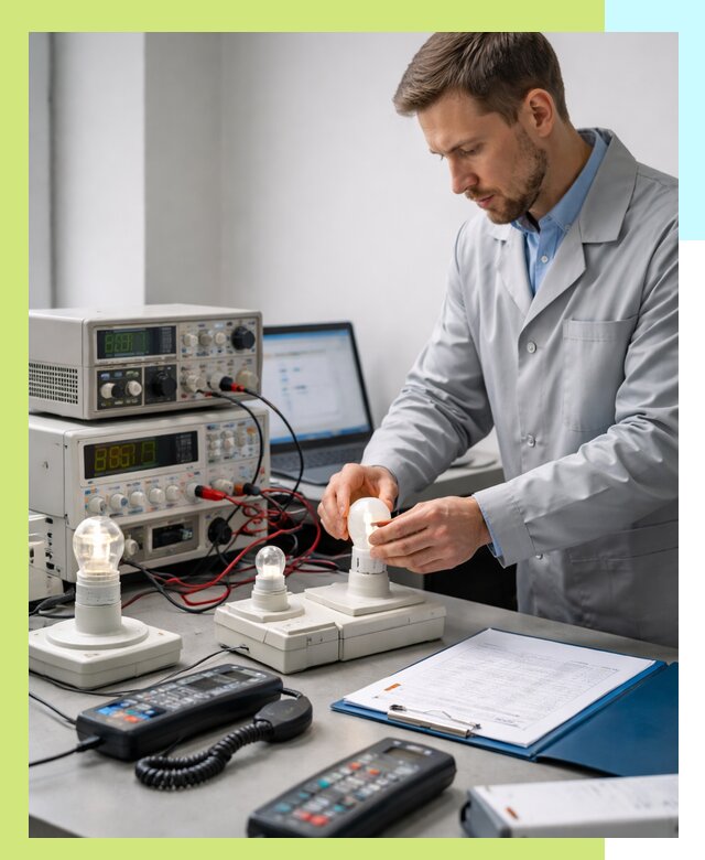 Сертификация ламп и светильников в Нижнекамске по нормативам