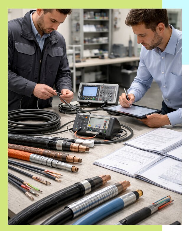 Сертификация кабеля и электропроводки в Нижнекамске под ключ