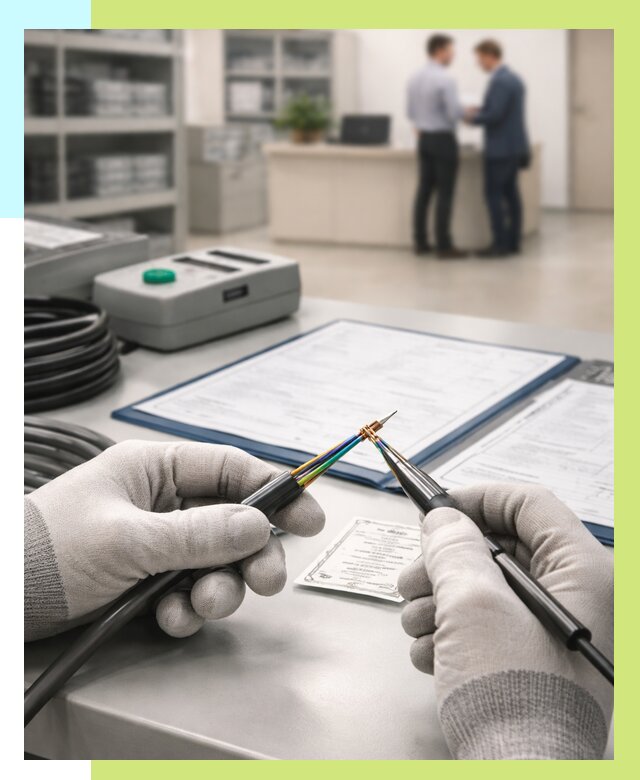 Сертификация провода в Нижнекамске от 18250 р. в Алешин-Нжм