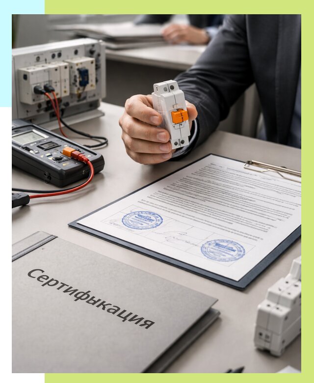Сертификация выключателей под ключ в Нижнекамске от 15209 р. | Алешин-Нжм