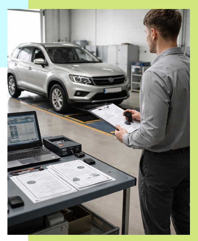 Сертификация транспортных средств в Нижнекамске от 12167 р. | Алешин-Нжм