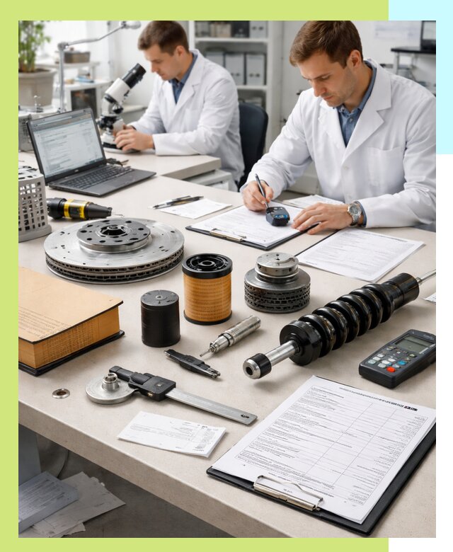 Сертификация автозапчастей и комплектующих в Нижнекамске по ГОСТ