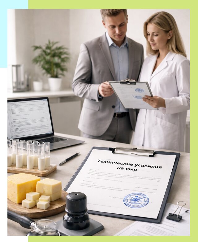 ТУ на сыры в Нижнекамске срочно от 12167 р. — оформление | Алешин-Нжм