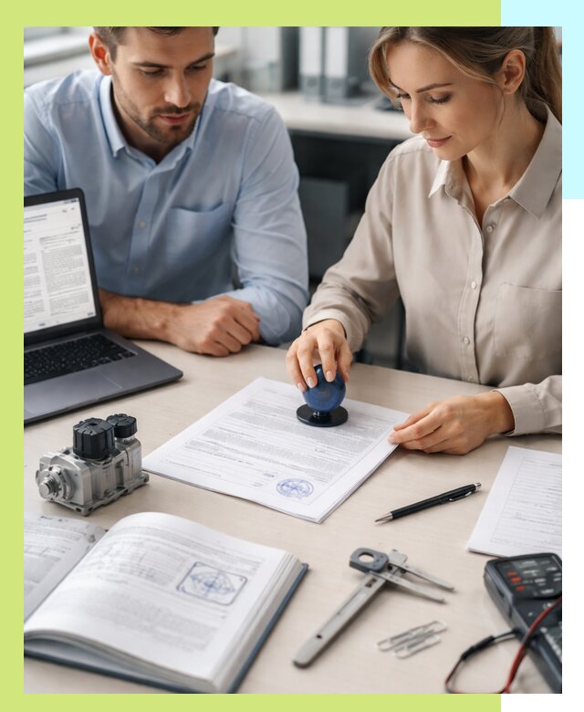 Выдача паспорта изделия и техническая экспертиза продукции в Нижнекамске