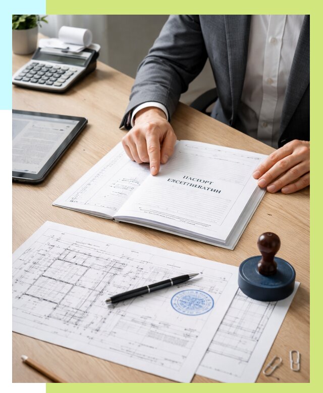 Паспорт эксплуатации в Нижнекамске под ключ от 4563 р. Алешин-Нжм