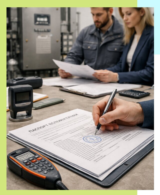 Оформление паспорта эксплуатации оборудования в Нижнекамске