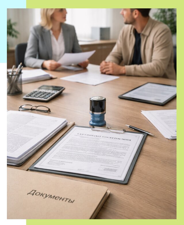 Сертификат соответствия на продукцию в Нижнекамске от 15209 р.|Алешин-Нжм