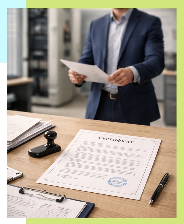 Сертификат на оборудование в Нижнекамске от 15209 р. | Алешин-Нжм