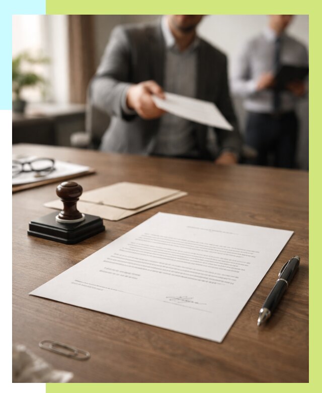 Отказное письмо по сертификации в Нижнекамске от 3549 р. | Алешин-Нжм