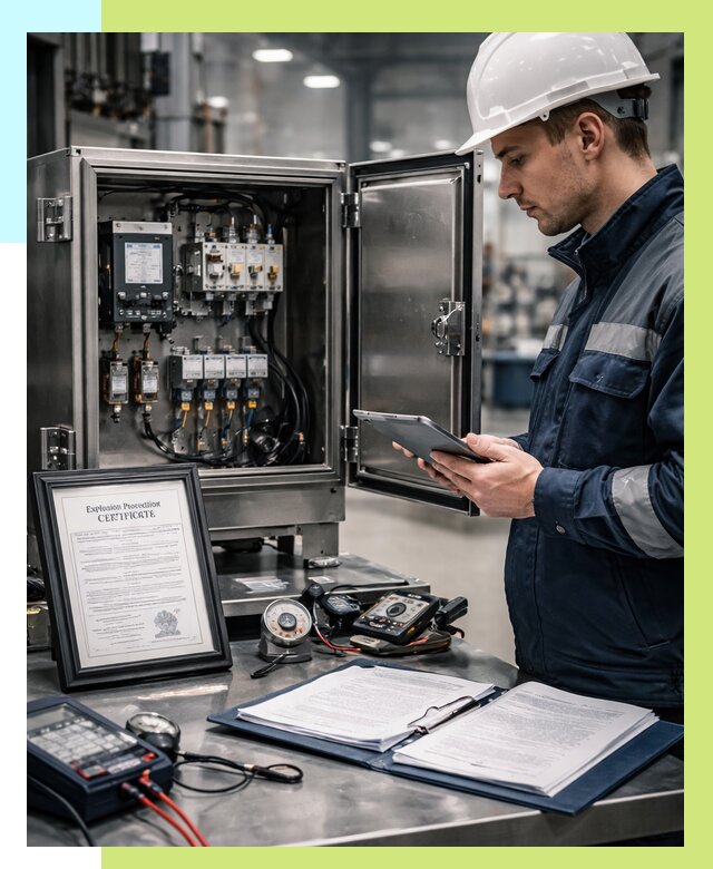 Сертификат взрывозащиты в Нижнекамске от 45626 р. | Алешин-Нжм