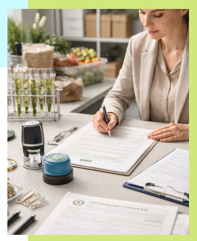 Фитосанитарный сертификат оформить в Нижнекамске от 4563 р. | Алешин-Нжм