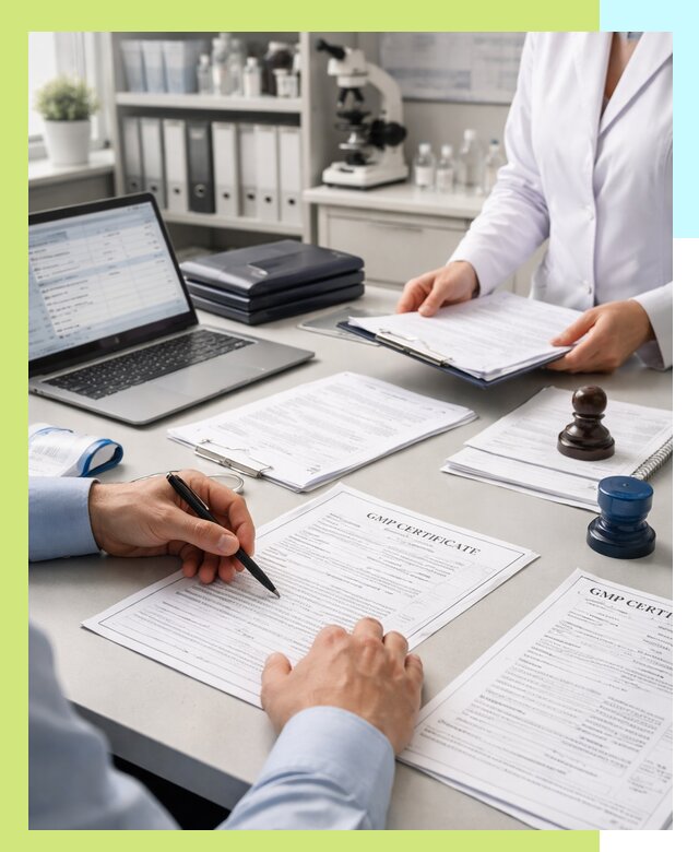 Оформление сертификата GMP в Нижнекамске для фармпроизводства