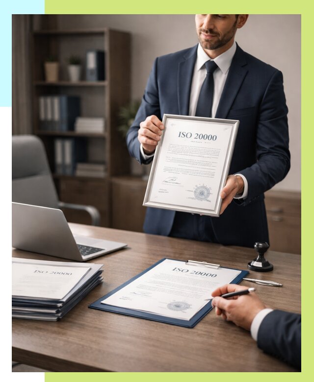 Сертификат ISO 20000 в Нижнекамске под ключ от 121668 р., Алешин-Нжм